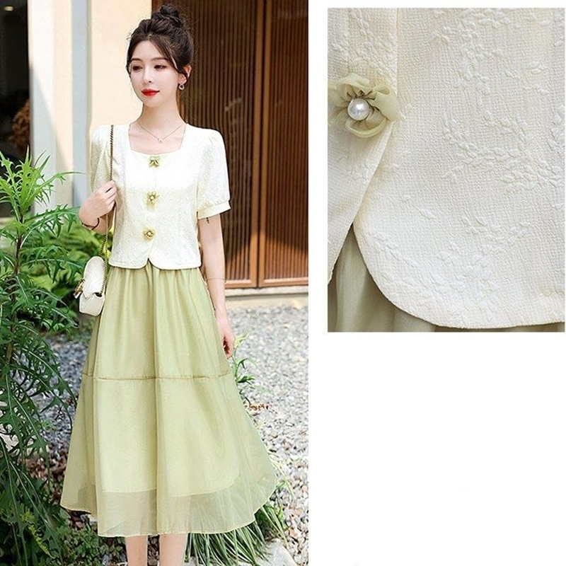 2024 Summer Women Graceful Flo - Korean Lifestyle ulasan dan harga
