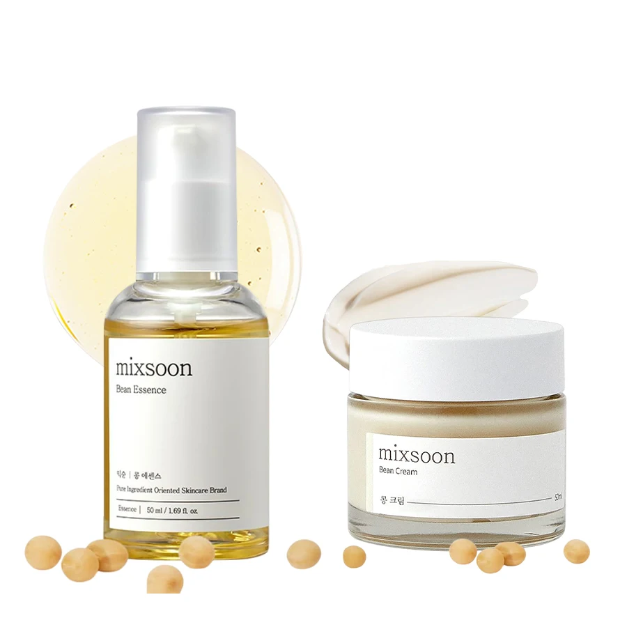 Mixsoon Bean Essence Cream Duo - Korean Skincare Routine ulasan dan harga